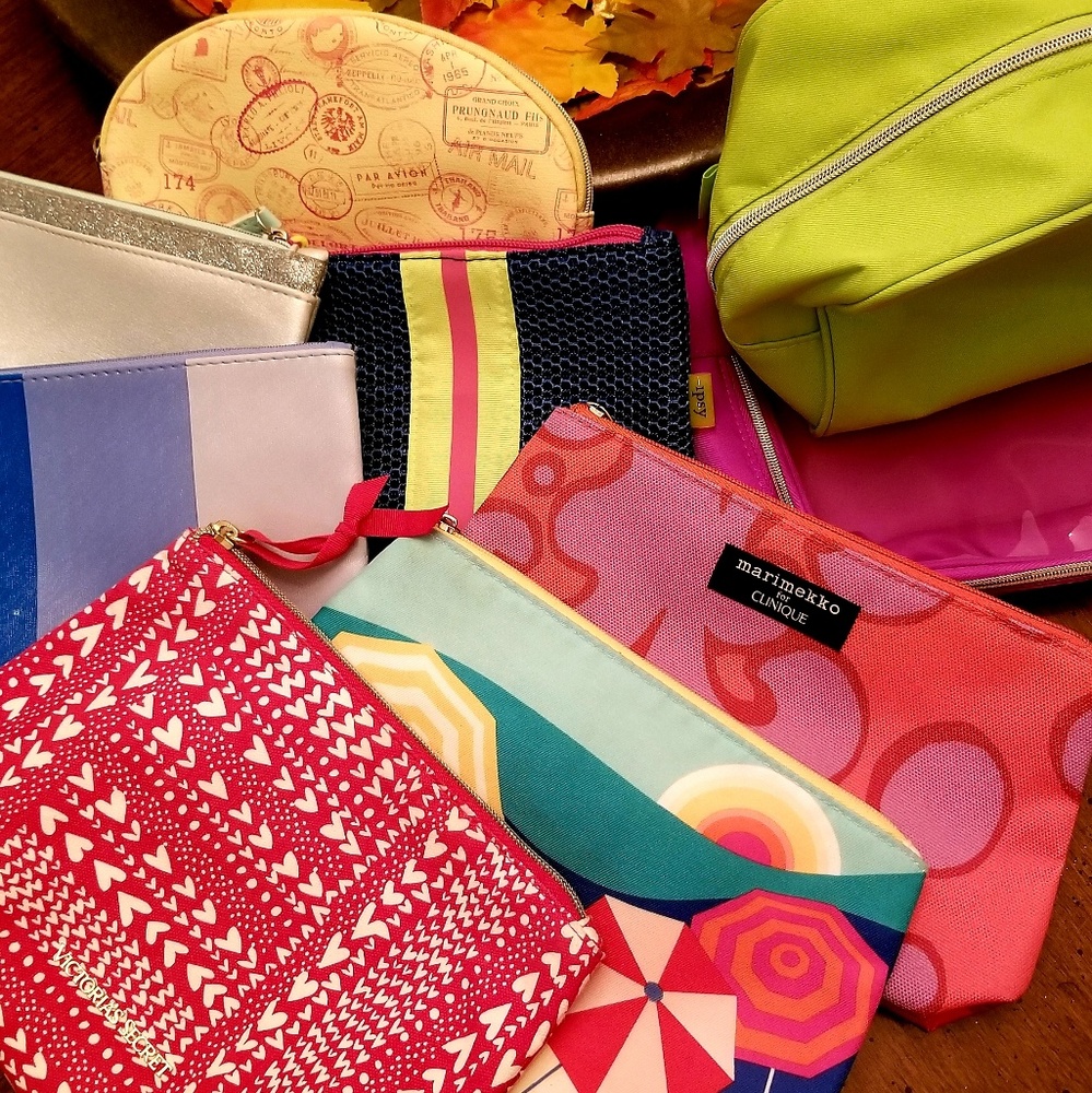 Bundle of Makeup Bags